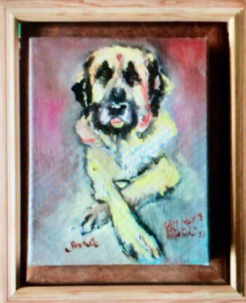 PAMMAP-artiste-peinture-animaux-chien-socrate